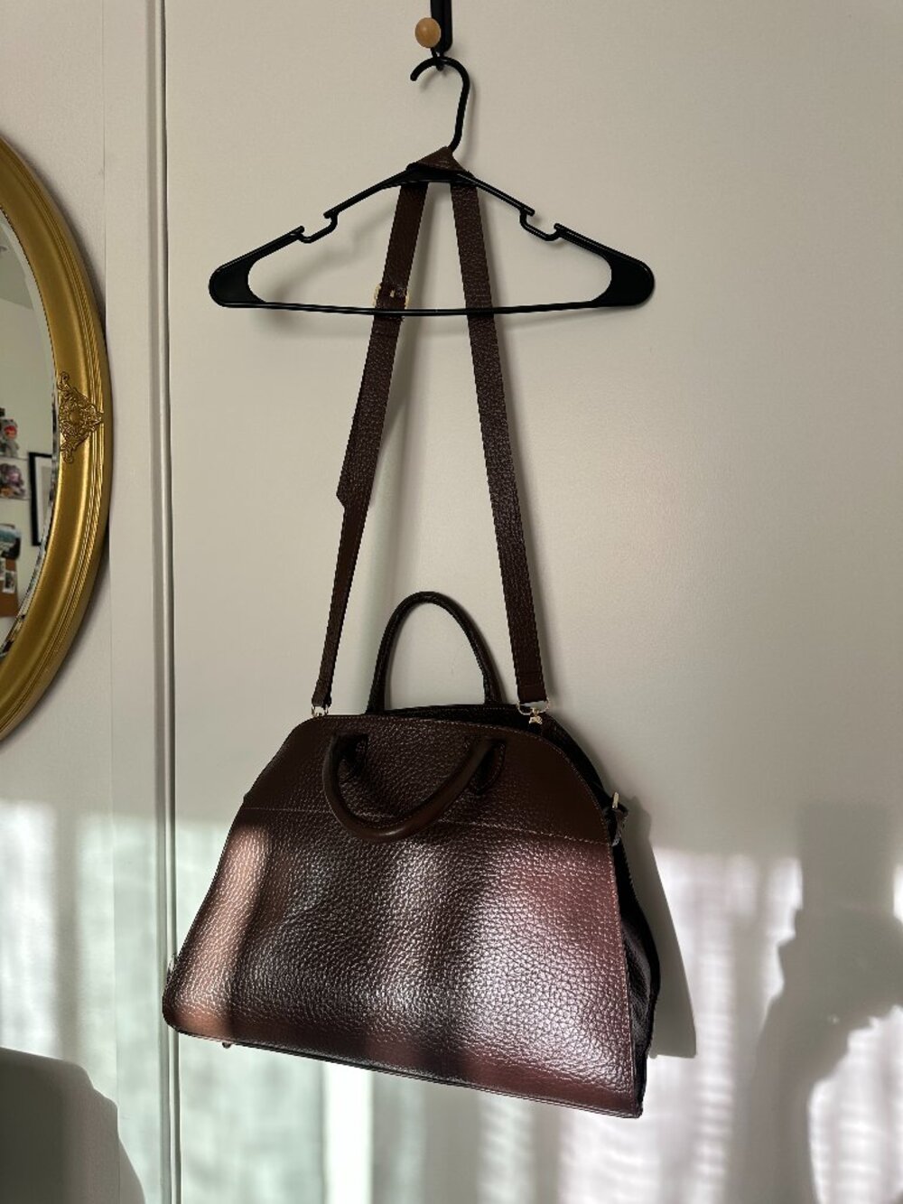Divina Firenze Genuine Leather Satchel Purse